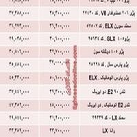 قیمت‌ محصولات ایران خودرو از کارخانه تا بازار-21 شهریور 95