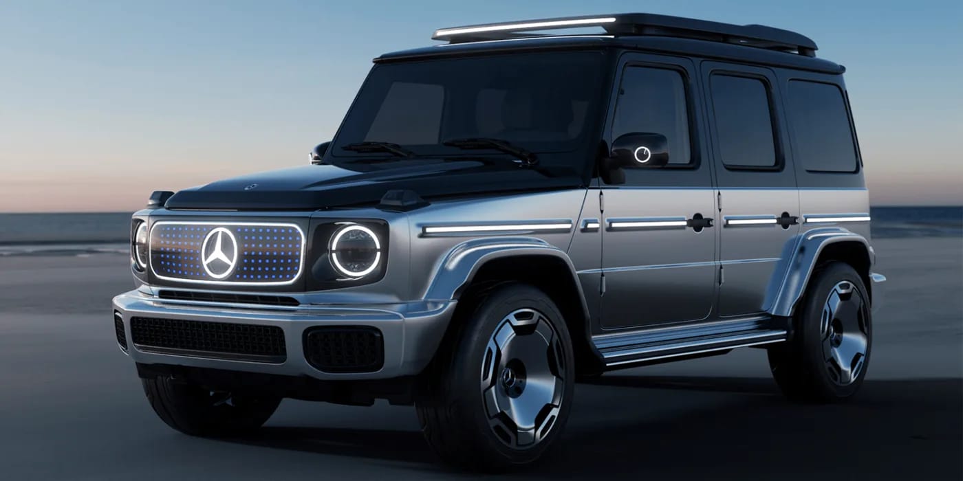 مرسدس EQG، SUV برقی آفرودی با طراحی کلاسیک G-Class و تکنولوژی مدرن